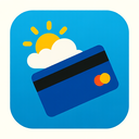 icon_weather_credit_card_asymmetrical icon preview