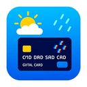 icon_weather_credit_card_digital_glitch icon preview