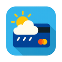 icon_weather_credit_card_flat_design icon preview