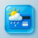 icon_weather_credit_card_glassy icon preview