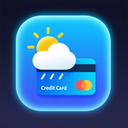 icon_weather_credit_card_glow_effect icon preview
