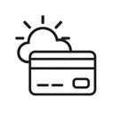 icon_weather_credit_card_minimal_outline icon preview