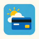 icon_weather_credit_card_minimalist icon preview