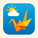 icon_weather_credit_card_origami icon preview