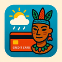 icon_weather_credit_card_tribal icon preview