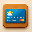 icon_weather_credit_card_wooden icon preview