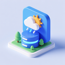 icon_weather_database_3d_isometric icon preview