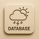 icon_weather_database_embossed icon preview