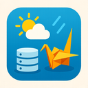 icon_weather_database_origami icon preview