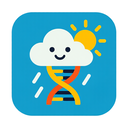 icon_weather_dna_strand_flat_design icon preview