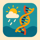 icon_weather_dna_strand_retro icon preview