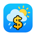 icon_weather_dollar_sign_cartoon icon preview