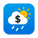 icon_weather_dollar_sign_filled icon preview