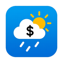 icon_weather_dollar_sign_simplified icon preview