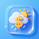 icon_weather_dollar_sign_transparent icon preview