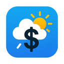 icon_weather_dollar_sign_vector icon preview