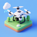 icon_weather_drone_3d_isometric icon preview