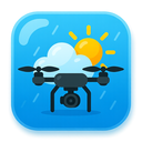 icon_weather_drone_glassy icon preview