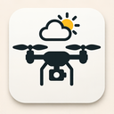 icon_weather_drone_minimalist icon preview