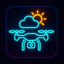 icon_weather_drone_neon icon preview