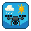 icon_weather_drone_pixel_art icon preview