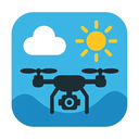 icon_weather_drone_vector icon preview
