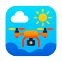 icon_weather_drone_vibrant_colors icon preview