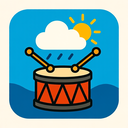 icon_weather_drum_bold icon preview