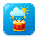 icon_weather_drum_glassy icon preview
