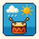 icon_weather_drum_pixel_art icon preview