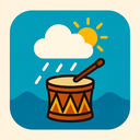 icon_weather_drum_tribal icon preview