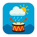 icon_weather_drum_vector icon preview