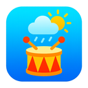 icon_weather_drum_vibrant_colors icon preview