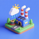 icon_weather_factory_3d_isometric icon preview