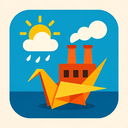 icon_weather_factory_origami icon preview