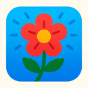 icon_weather_flower_bold icon preview