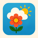 icon_weather_flower_classic icon preview