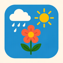 icon_weather_flower_formal icon preview
