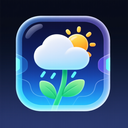 icon_weather_flower_futuristic icon preview