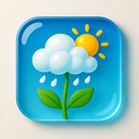 icon_weather_flower_glassy icon preview