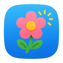 icon_weather_flower_rounded icon preview