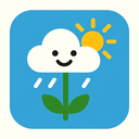 icon_weather_flower_simplified icon preview