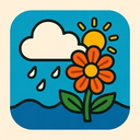 icon_weather_flower_tribal icon preview