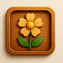 icon_weather_flower_wooden icon preview