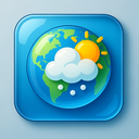 icon_weather_globe_glassy icon preview