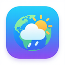icon_weather_globe_gradient icon preview