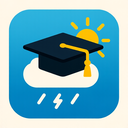 icon_weather_graduation_cap_bold icon preview