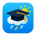 icon_weather_graduation_cap_dynamic icon preview