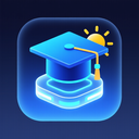 icon_weather_graduation_cap_futuristic icon preview