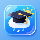icon_weather_graduation_cap_glassy icon preview